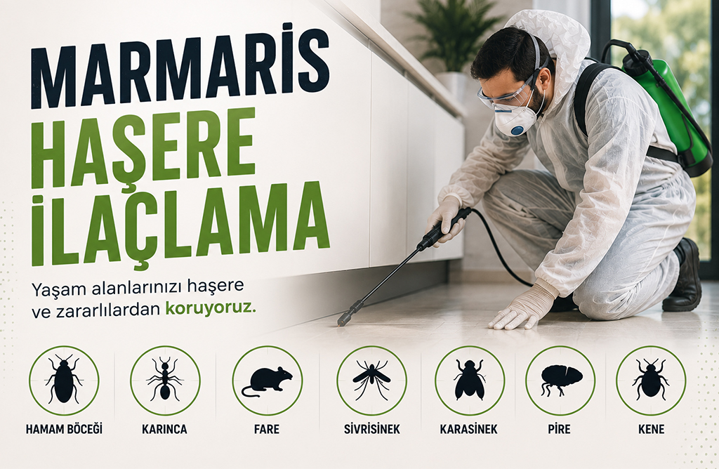 Marmaris Haşere İlaçlama Hizmeti