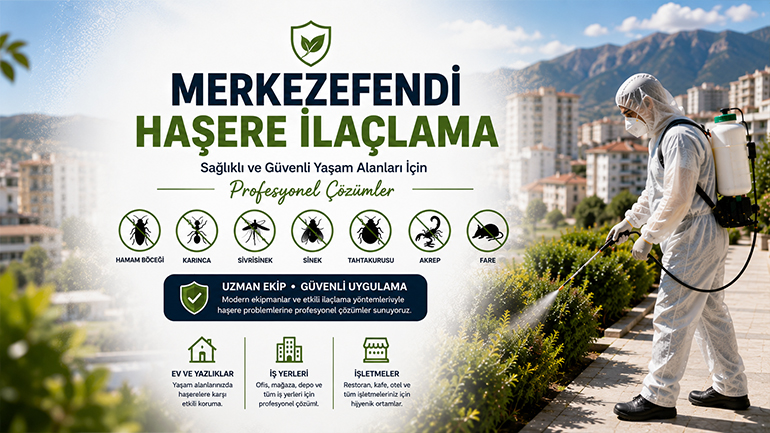Merkezefendi Haşere İlaçlama